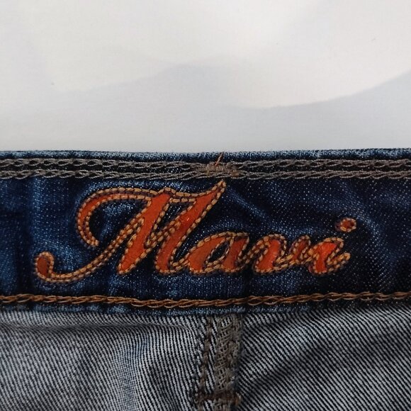 Mavi jean midi skirt denim blue women's size S - Picture 6 of 12